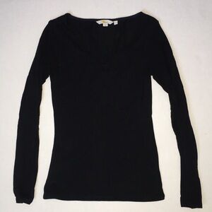 Boden Black Long Sleeve Top | Size US 2 (UK 6)